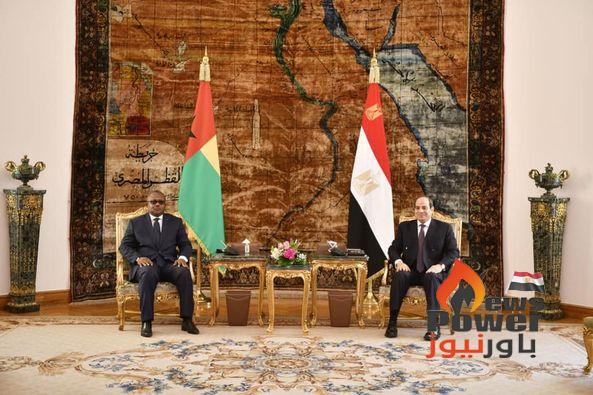 عاجل .. الرئيس السيسى يستقبل رئيس جمهورية غينيا بيساو لتعزيز العلاقات الثنائية