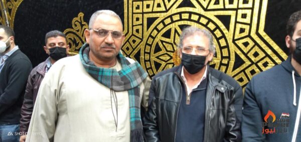 لقطة :  السماح للمخرج خالد يوسف بدخول مصر  لحضور عزاء شقيقه م صلاح يوسف