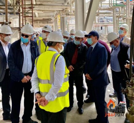 تاكيدا لا نفراد باور نيوز .. الملا وقيادات الوزارة والهيئة يتفقدون المنطقة الجغرافية بمسطرد