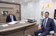 عاجل ...  وزير النفط العراقى يبحث مع السفير المصري ببغداد مد مشروع أنبوب 