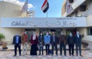 وفد من شركة شنت اجيماك يبدأ حلقة تعاون مع جهاز تنمية مدينة السادات