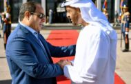 الرئيس السيسي يستقبل محمد بن زايد بمطار القاهرة