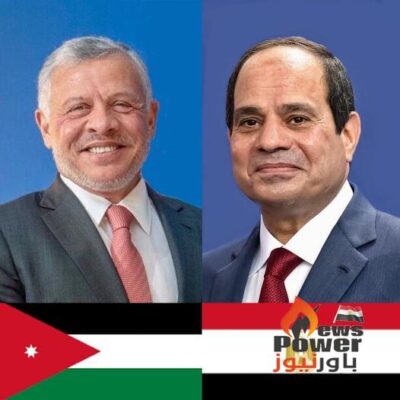 الرئيس السيسى يجرى اتصالا هاتفيا بالملك عبدالله الثانى ملك الاردن