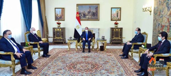 الرئيس السيسى يستقبل رئيس الكونجرس اليهودي العالمي