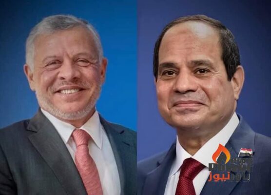 الرئيس عبد الفتاح السيسي يوجه كلمة الي الملك عبد الله الثاني ملك المملكة الأردنية الهاشمية الشقيقة بمناسبة ذكرى مرور ١٠٠ عام على تأسيس المملكة