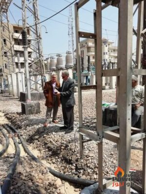 صور .. طواقم الصيانة والخطوط والورش ينهون اعمال التركيبات بمحطة محولات ديرب تحت إشراف عزازى
