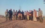 بالصور ..هاى تاور تنهى تعديل مسار الخط الكهربائي شرم الشيخ/نبق جهد 220k.v