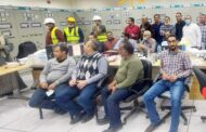 شركة ABB تضع الجهد على الممانع الحثي جهد 500 ك.ف علي الدائرة 1 شرق اسيوط /شرق سوهاج