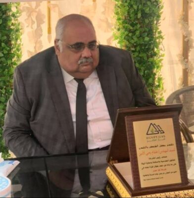 المهندس محمد عبد العزيز وقيادات شركة جاس كول ينعون وفاة المهندس هشام الامين