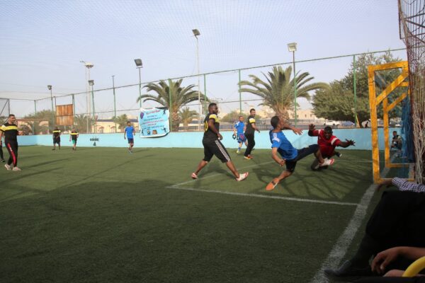 12 فريق يتنافسون علي كأس الدورة الرياضية الرمضانية بالشركة العامة للكهرباء الليبية