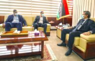 بالصورة ..أعضاء المجلس الأعلى للدولة الليبى يبحثون مع وزير النفط إنشاء مصفاة لتكرير النفط في الجنوب