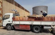 وصول معدات وقطع غيار خاصة بمحطتي كهرباء الزاوية والخمس الليبية
