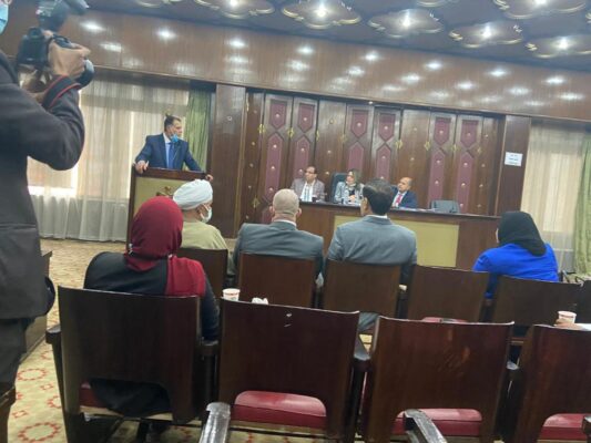 الان .. عابد عز الرجال يستعرض أمام لجنة الطاقة الموازنة الاستثمارية لهيئة البترول للعام المقبل