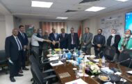 ترحيب كبير بالمهندس عبد الناصر خفاجى لحضوره أول مجلس إدارة لشركتى الامل وبترويب