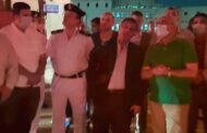 محافظ السويس و مدير الأمن والقيادات التنفيذية ورؤساء شركات البترول يتابعون اخماد حريق بادارة المرور