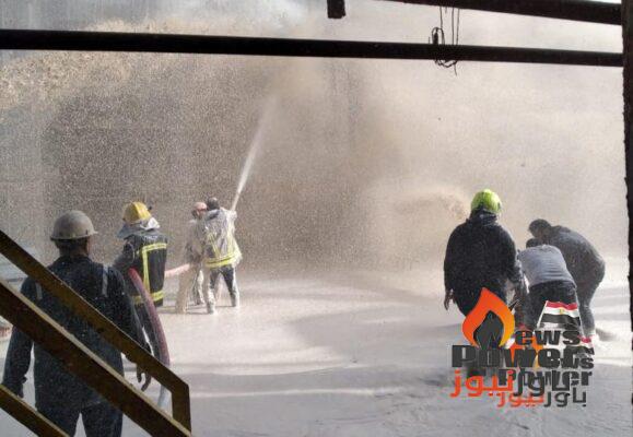 السيطرة علي حريق محدود بالمنطقة الشرقية بالاسكندرية للبترول