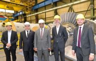 مسئولون من شركة كهرباء ليبيا يتفقدون مصانع siemens لشحن وحدات مشروعى غرب طرابلس ومصراتة قدرة 1300 ميجا وات