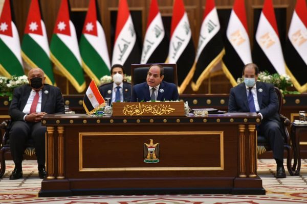 الرئيس السيسي: نرحب بموقفي العراق والأردن المساندين للموقف المصري بشأن سد النهضة