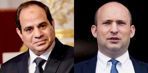الرئيس السيسي يجري اتصالاً هاتفيًا مع رئيس الوزراء الإسرائيلي بمناسبة توليه مهام منصبه