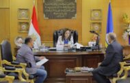 محافظ دمياط يبحث مع مسئولي شركة طاقة مخطط مد خطوط الغاز بعدد من المناطق بالمحافظة