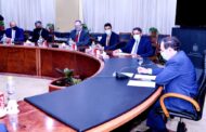 الملا يناقش مع قيادات شركة هني ولـ UOP الامريكية سبل التنسيق لاستخدام أحدث تكنولوجياتها المتطورة لمشروع البحر الاحمر للبتروكيماويات بالسخنة