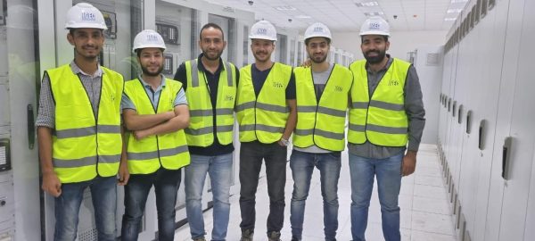 رجال ايجك يحققون إنجاز جديد لمحطة كفر الشيخ جهد 500 ك. ف