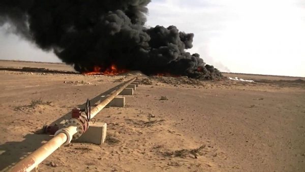 قصف صاروخي يستهدف حقل العمر النفطي في سوريا