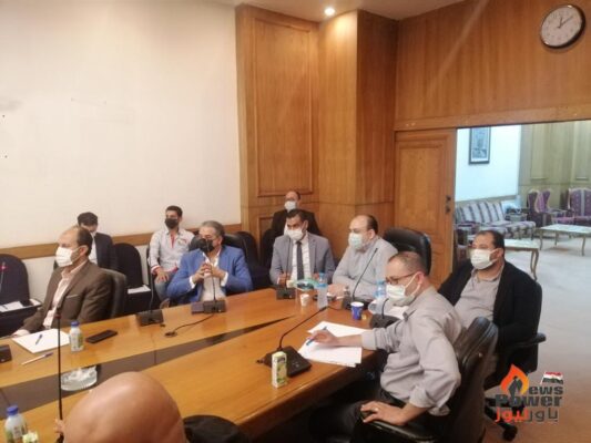 العادلى  وعبدالمنعم يجتمعان  بشركات شعبة الادوات والكابلات الكهربائية المشاركة فى مبادرة حياة كريمة