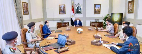 الرئيس السيسى يطلع على مخطط رفع كفاءة وتوسعة طريق صلاح سالم بدايةً من مساكن شيراتون بمصر الجديدة وصولاً إلى كورنيش النيل