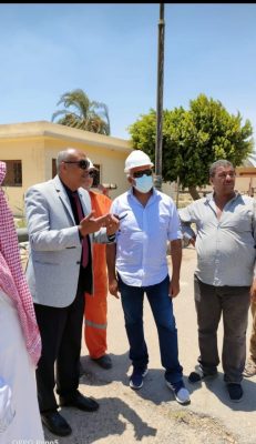 السويس لتصنيع البترول برئاسة هشام فتحى تبدأ حملة لتأمين وتطوير للمدينة السكنية للعاملين