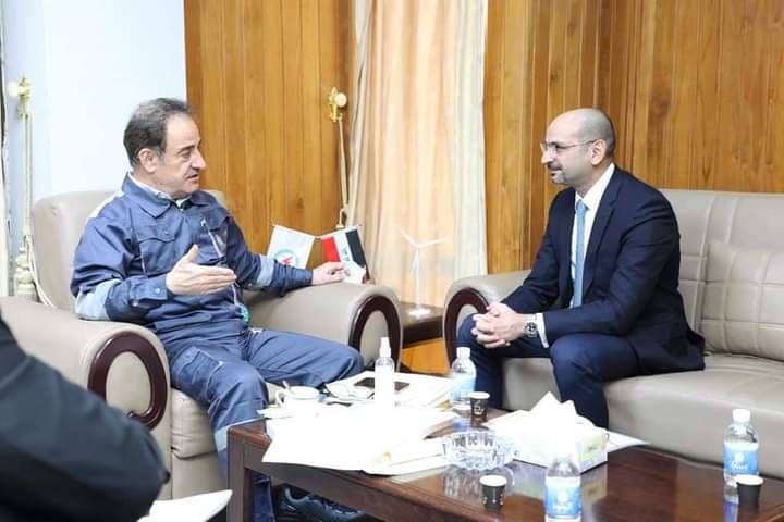 العراق يطلب من GE الأمريكية سرعة إنجاز الربط الكهربائى المشترك مع الأردن