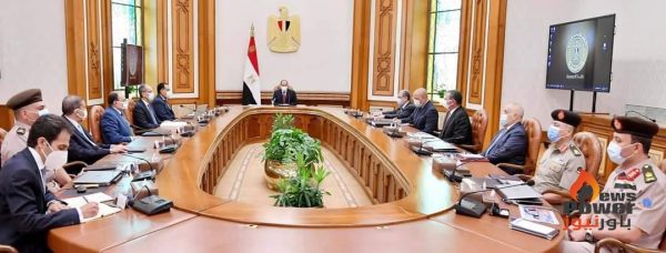 الرئيس السيسى يتابع الموقف التنفيذي للبنية الأساسية الخاصة بالعاصمة الإدارية الجديدة