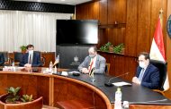 وزير البترول  يستقبل وفد شركة أباتشى العالمية