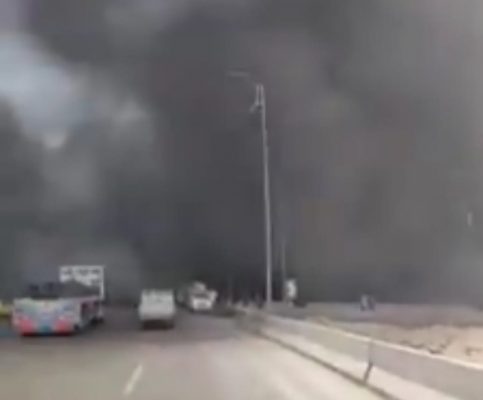 مسئول لباور نيوز : السيارة المحترقة بالطريق الدائري الأوسطي لا تتبع قطاع البترول