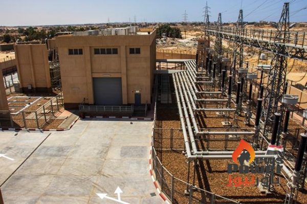 الخرافي ناشيونال تنجح في وضع الجهد علي محطة مراسي 220/22 ك.ف