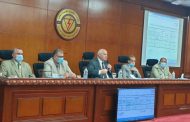 رئيس جنوب الدلتا للتوزيع يجتمع مع قيادات الشركة لمناقشة الخطة الاستثمارية