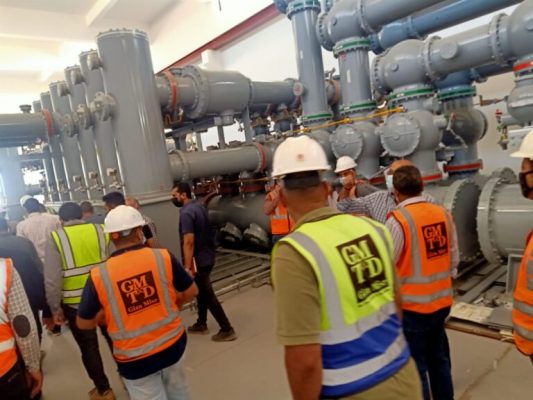 تحالف جيزة مصر / العربية للصناعات والتجارة يتسلم أمر الاسناد الثانى من نقل الكهرباء لربط محطة حوش عيسى بالشبكة القومية