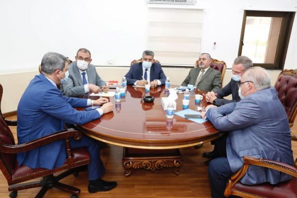 وزير النفط يستقبل المدير التنفيذي لشركة غاز بروم في العراق