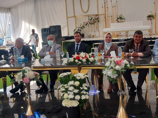 الان بالصور .. حفل تكريم الابراشى بحضور مشالى وقيادات المصرية لنقل الكهرباء