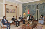 رئيس الوزراء الأردني يستقبل وزراء الطّاقة لدول مصر وسوريا ولبنان