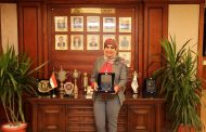 غاز مصر تكرم المهندسة ريهام الخضراوي لحصولها علي درجة الدكتوراه في التخطيط العمراني