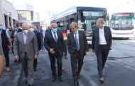  وزير النقل يزور شركة وسائل النقل MCV ممثل مرسيدس العالمية لتفقد عدد من الأتوبيسات التي تعمل بالكهرباء والاطلاع على خطة الشركة لتصدير منتجاتها للسوق المحلي والعالمي.