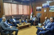بالصور ... المحاسب محمد السيسى يستقبل وفد شركات الكهرباء الليبية خلال تفقده لورش السبتية
