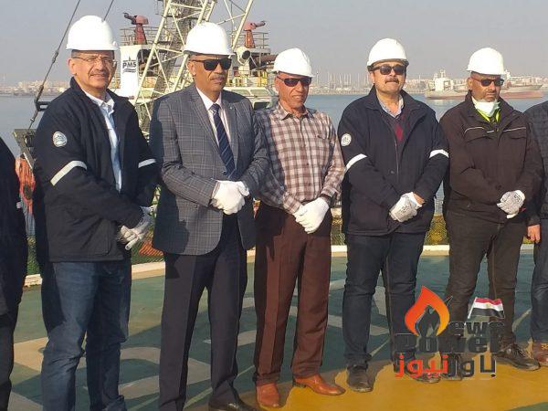 خدمات البترول البحرية تنهي أعمال سحب الخطين البحرين 3