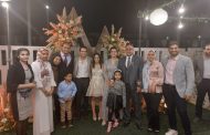 العميد شعيب العشابى يهنئ نجلة شقيقه بخطوبتها على المهندس هشام الامام