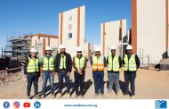 الدكتور مصطفى مدكور وقيادات الشركة يتفقدون مشروع تنمية جنوب الوادى بتوشكى العملاق استعدادا لافتتاحه