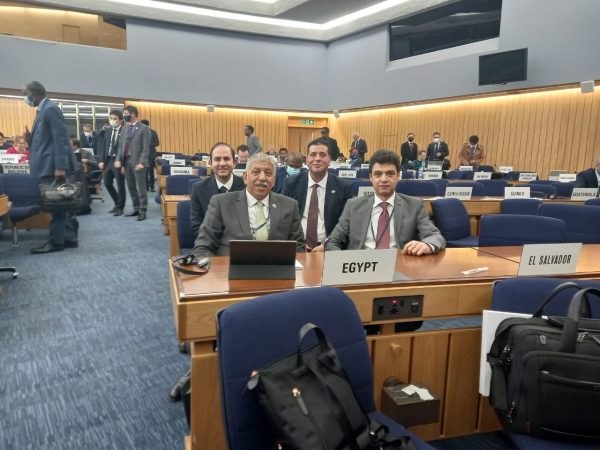 فوز مصر بعضوية مجلس المنظمة البحرية الدولية الفئة (C) بعد حصولها على المركز الثاني بعدد أصوات 135 صوت من 159 صوت صحيح