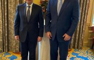 جلسة مباحثات مشتركة مع رئيس شركة أباتشى الأمريكية