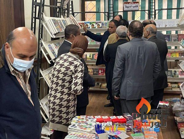 افتتاح معرض الاهرام للكتاب بشركة بدر الدين للبترول