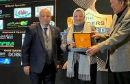 بالصور .. تكريم المهندسة صباح مشالى فى حفل Leaders لعام 2021